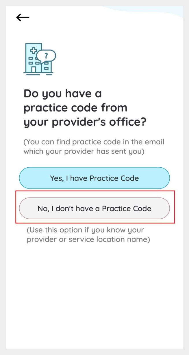 No hay ningún código de práctica disponible