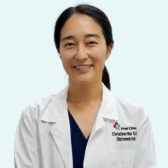 Optometrist, Christine Hur Headshot