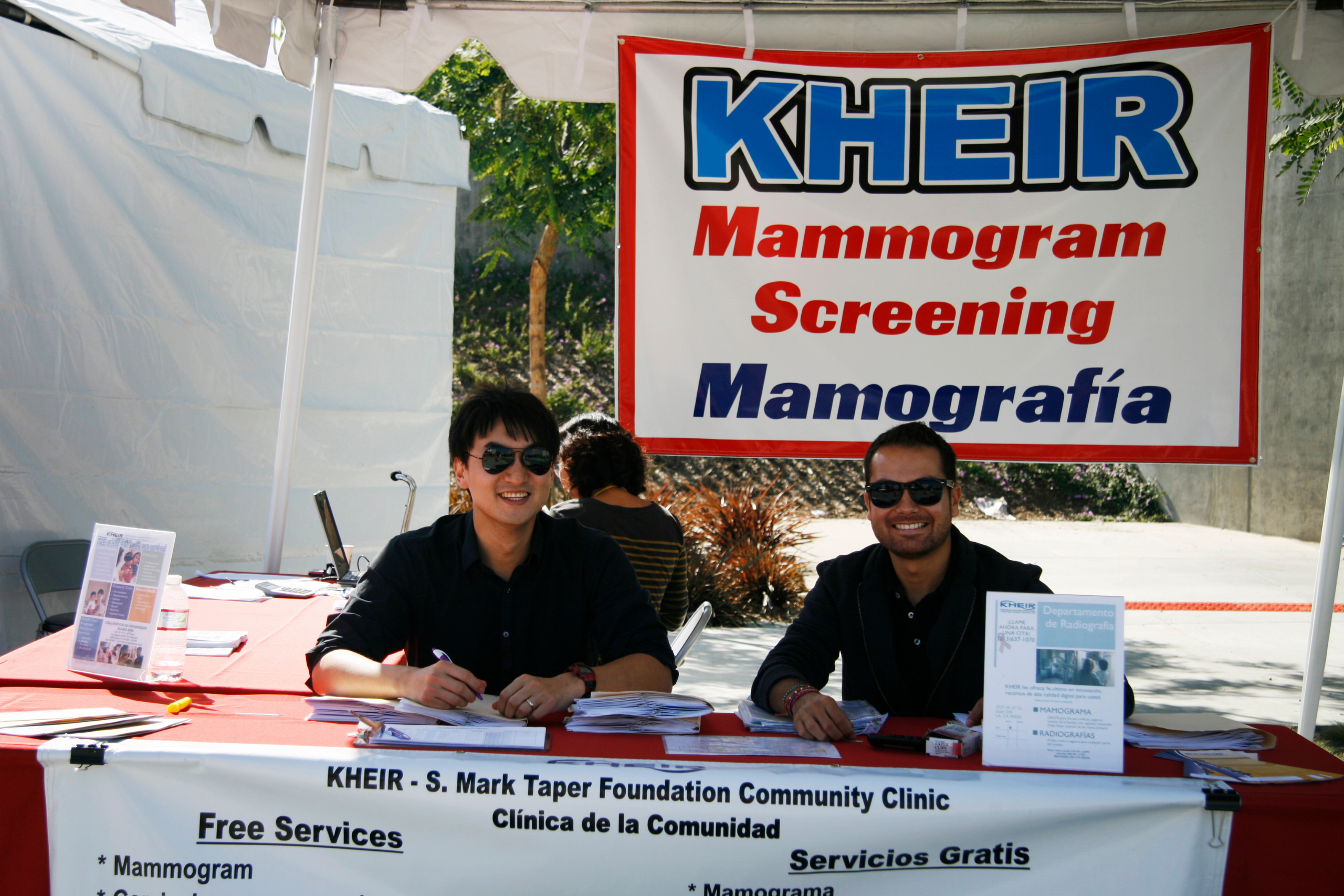 Mammogram Outreach at RFK Health Fair